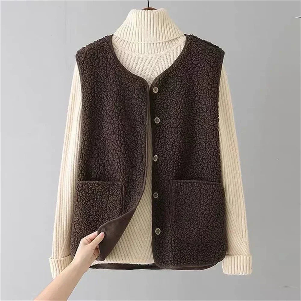 Faye | Luxe Fleece Vest