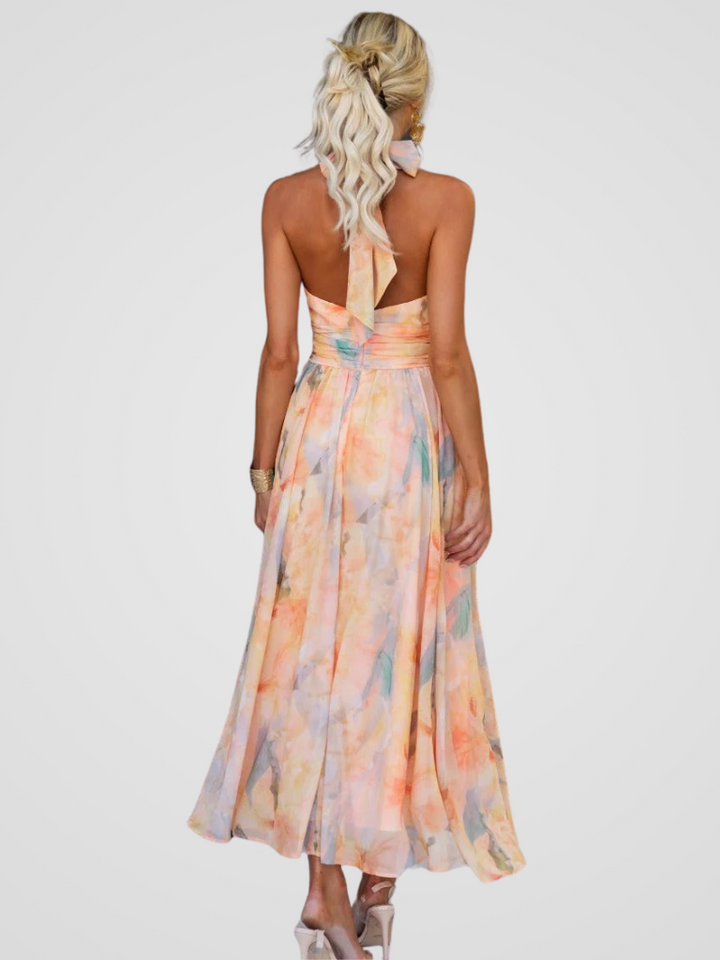 Elviana | Elegant Midi Dress