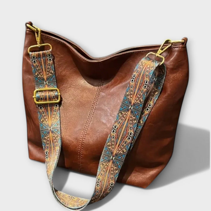 Rose | Women’s Shoulder Bag With Unique Strap